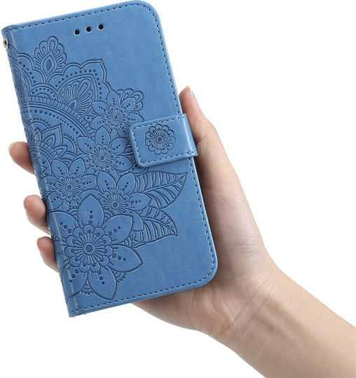 Erbord Книга Изкуствена кожа / Пластмаса / Силикон Син (Oppo A94)