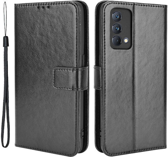 Erbord Wallet Δερματίνης / Πλαστικό / Σιλικόνης Μαύρο (Realme GT Master)