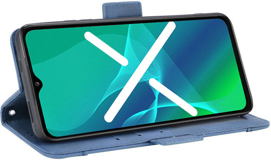 Erbord Book Δερματίνης / Πλαστικό / Σιλικόνης Μπλε (Realme GT2 Pro)