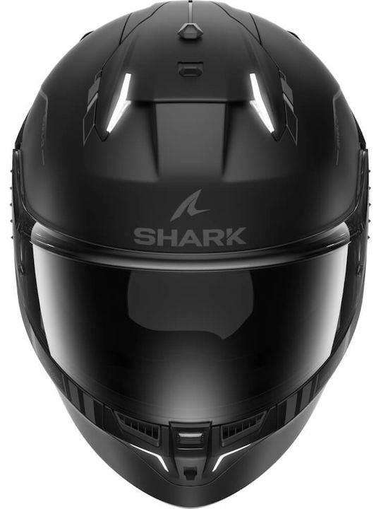 Shark Skwal I3 Blank Sp Mat Black / Anthracite / Black Cască Moto Față întreagă ECE 22.06 1585gr cu Pinlock