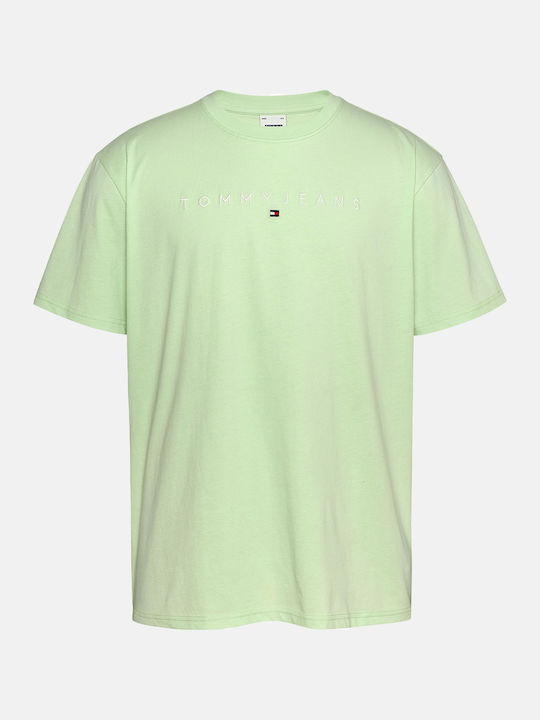 Tommy Hilfiger Herren T-Shirt Kurzarm Lime