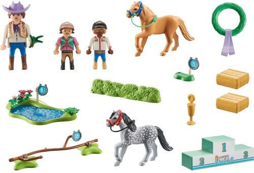 Playmobil Horses Of Waterfall Equestrian Competitions for 4-10 years old