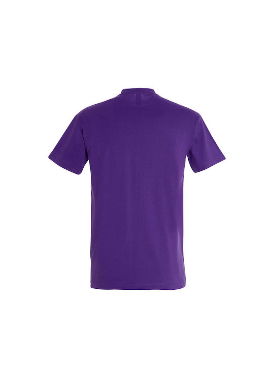 Men's Short Sleeve T-shirt Purple