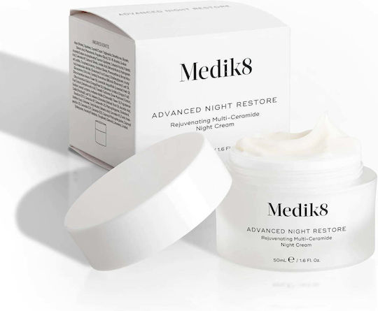 Medik8 Advanced Rich Ενυδατική & Αντιγηραντική Κρέμα Προσώπου Νυκτός με Ceramides & Πεπτίδια 50ml
