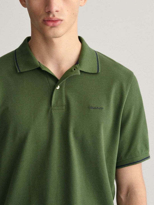 Gant Herren Shirt Polo Green