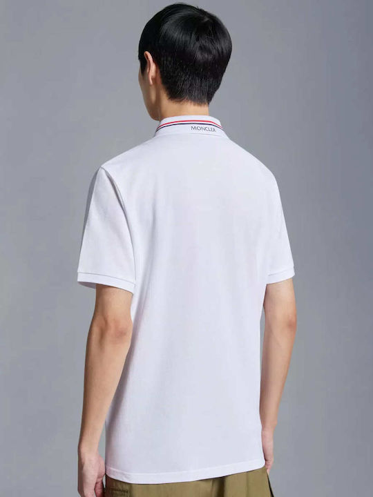 Moncler Bluza Bărbătească Polo White