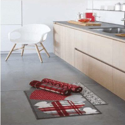 Amo La Casa Χαλί Αντιολισθητικό 57x240cm Κόκκινο Amo La Casa Χαλί Αντιολισθητικό 57x240cm Κόκκινο