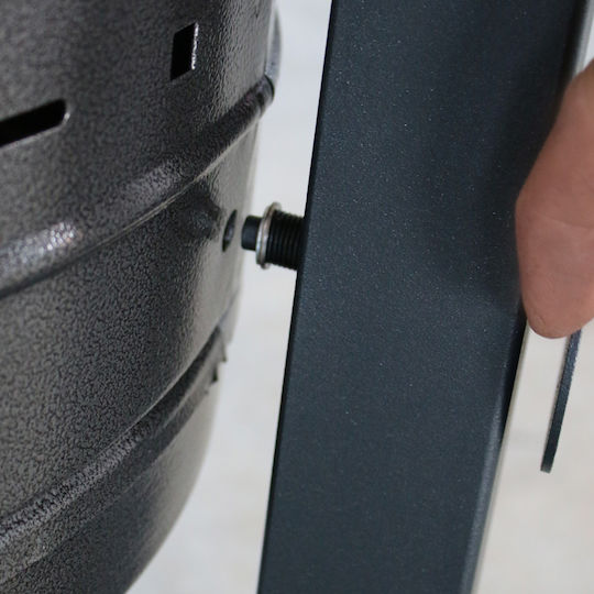 Material Systems Metal Coș de gunoi Deșeuri 100lt