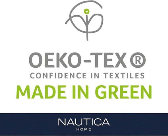 Nautica Badehandtuch 70x140εκ. Ecru Gewicht 615gr/m²