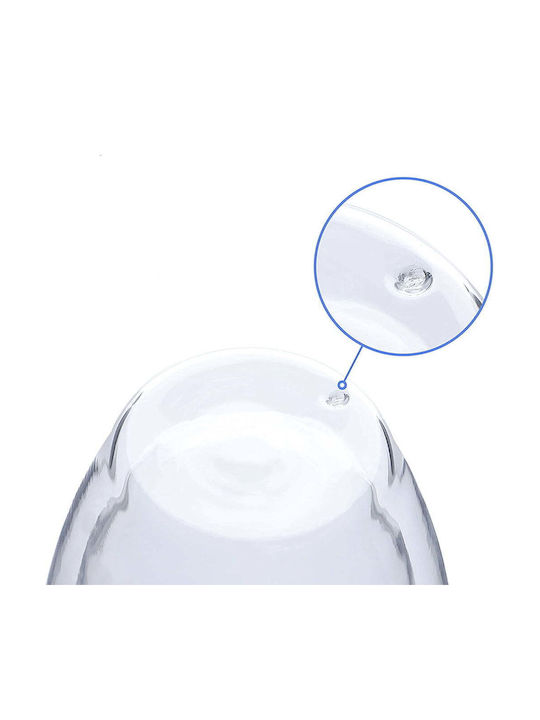 Quasar Cană Ceramică Transparentă 400ml 4buc