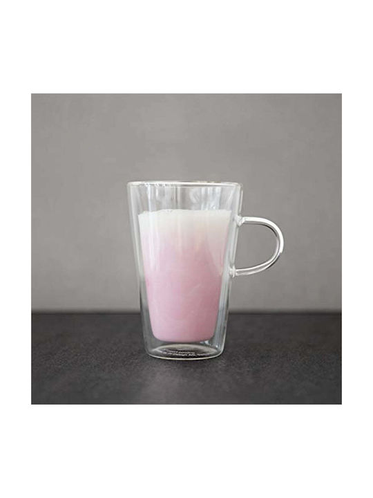 Quasar Cană Ceramică Transparentă 400ml 4buc