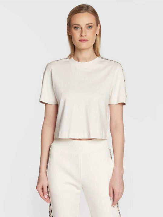 Women's Crop T-shirt Ecru