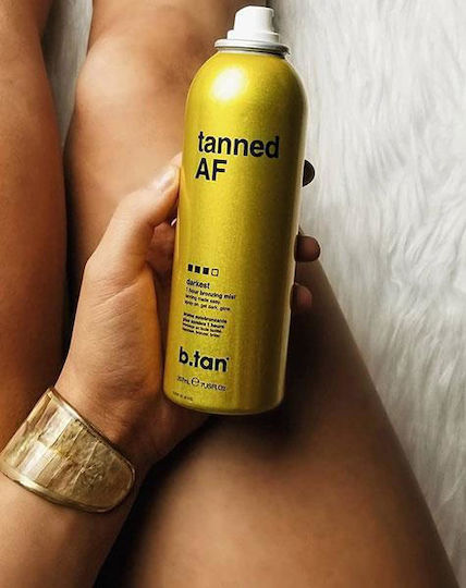 B.Tan Tanned AF Self Tanning Mist Body Dark 200ml