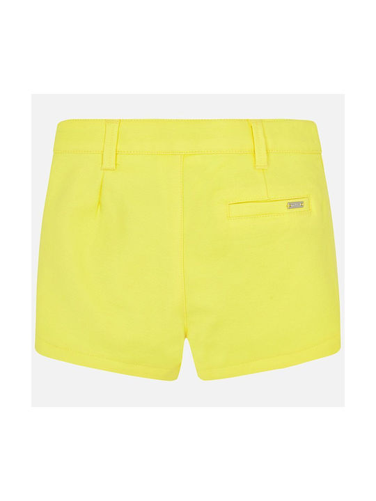 Mayoral Kids Shorts/Bermudas Fabric Yellow