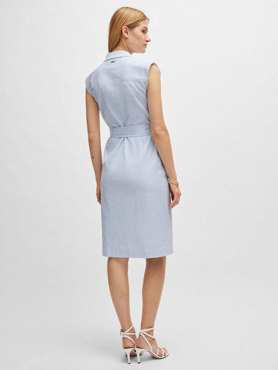 Hugo Boss Dress Light Blue