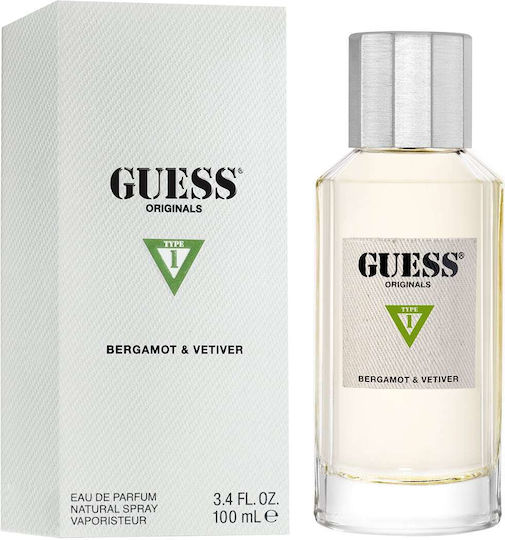 Guess Type 1 Bergamot & Vetiver Eau de Parfum 100ml