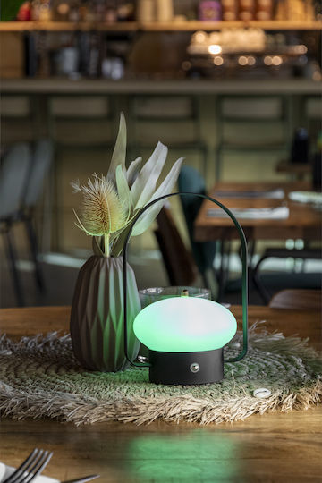 ArteLibre Barcelona Dekorative Lampe Laterna Schwarz