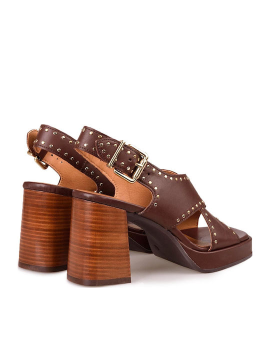 Sandalen Braun