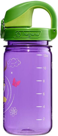 Nalgene Пластмасова Детска Бутилка За Вода Non Spill Nalgene OTF Sustain 350ml