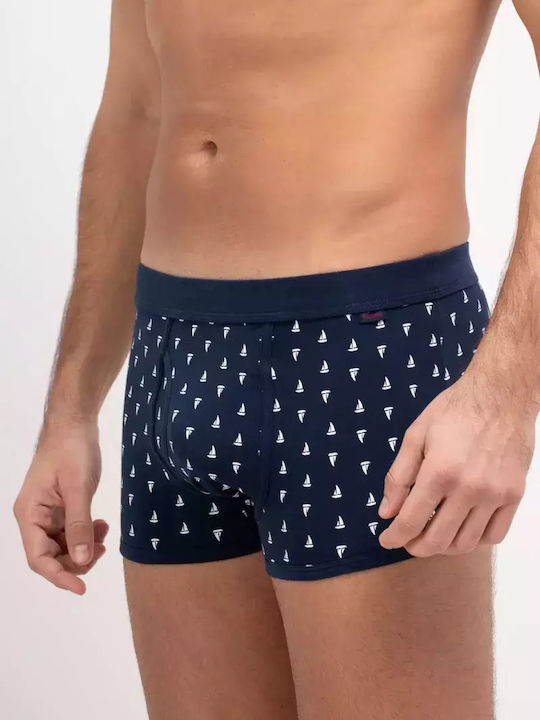 Bonatti Roberto Men's Boxer Blue with Patterns