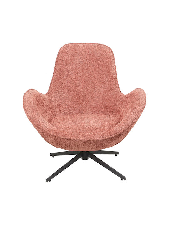 Sessel Drehbar Pink 86x76x87cm