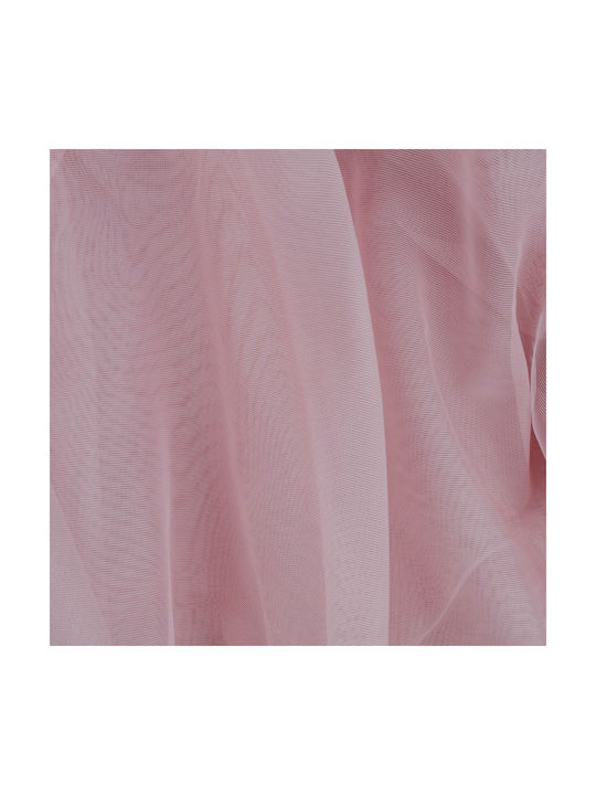 Saray Home Curtain with Pencil Pleat Pink KE 2450 140x280cm