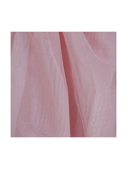 Saray Home Curtain with Pencil Pleat Pink KE 2450 140x280cm