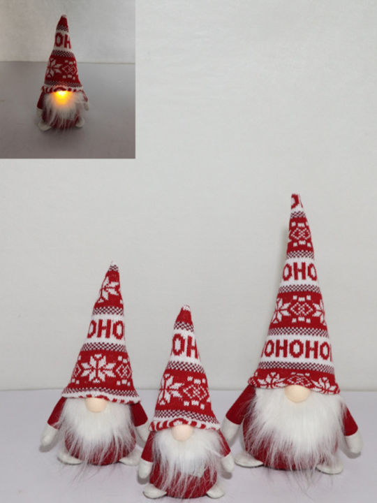 Artezan Illuminated Christmas Figure Dwarf Red