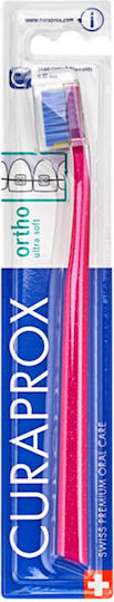 Curaprox Cs 5460 Ortho Οδοντόβουρτσα Ultra Soft Κόκκινο - Μπλε