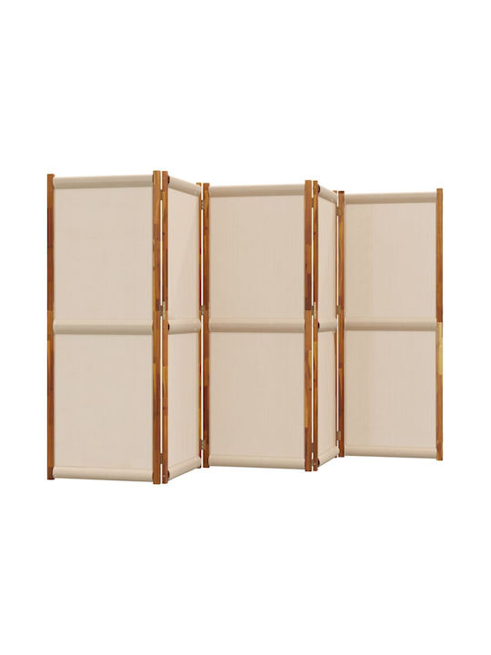 vidaXL Διακοσμητικό Παραβάν Ξύλινο 250x180cm