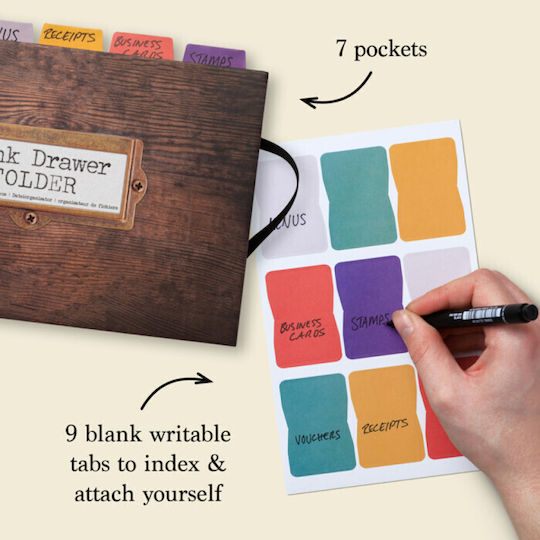 IF Clipboard Accordion for Paper A5 1pcs