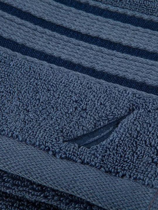 Nautica Πετσέτα Σώματος Ocean 90x160εκ. Μπλε Βάρους 600gr/m²