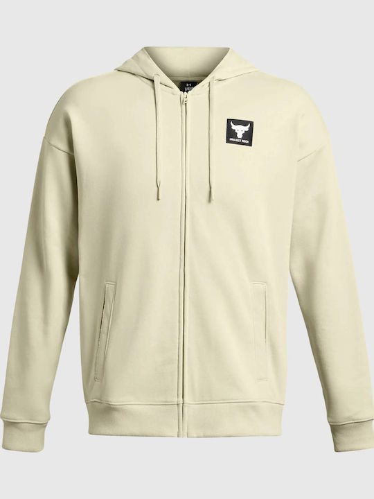 Project Rock Sweatshirt with Hood Silt/ Black