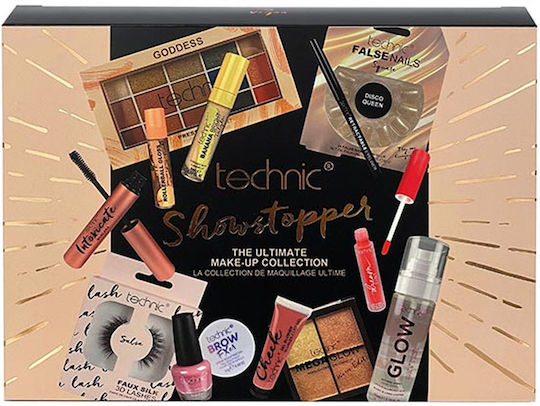 Technic Technic Makeup Palette for Lips Showstopper Box 13 Pieces