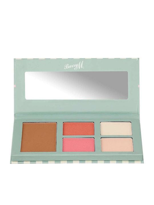Barry M Hide & Chic Paletă de machiaj pentru față Față 17.2gr Barry M Hide & Chic Paletă de machiaj pentru față Față 17.2gr