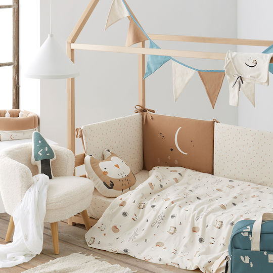 Bimbidreams Wonderland Wasserdichte Stoff Bandana Beige 2 Stück