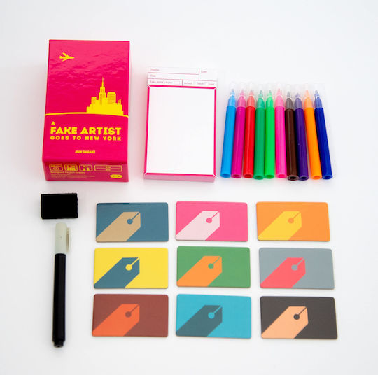 Настолна игра A Fake Artist Goes To New York за 8+ играчи 8+ години (EN) Oink Games