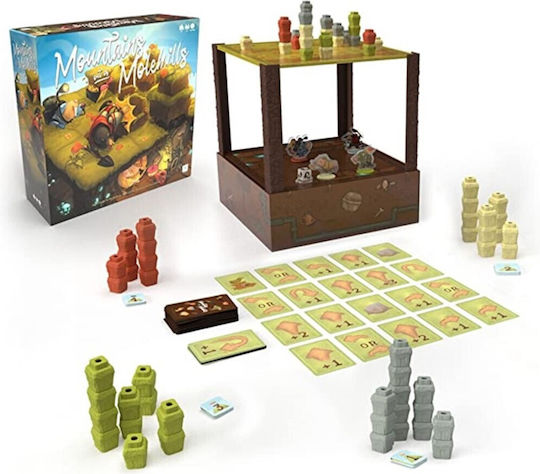 Board Game Mountains of Molehills for 2-4 Players 9+ Years Old The OP