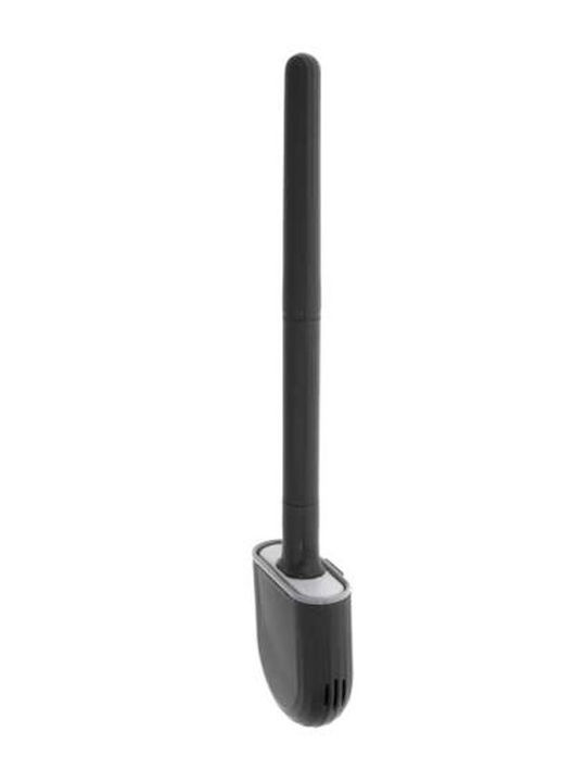 ikonka Plastic Toilet Brush Black