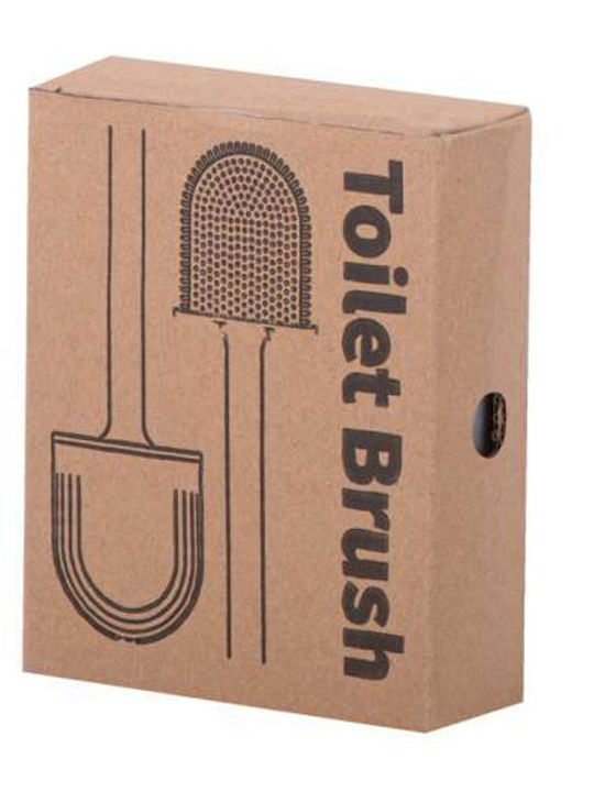 ikonka Plastic Toilet Brush White