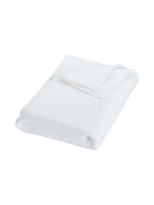 Quasar Πετσέτα Σώματος Luxury 76x147εκ. Λευκή Βάρους 650gr/m²