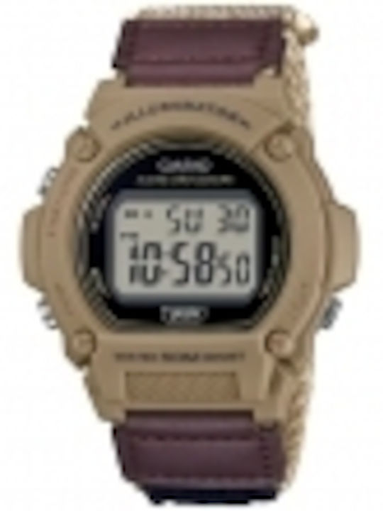 Casio Collection Ρολόι Μπαταρίας με Υφασμάτινο Λουράκι