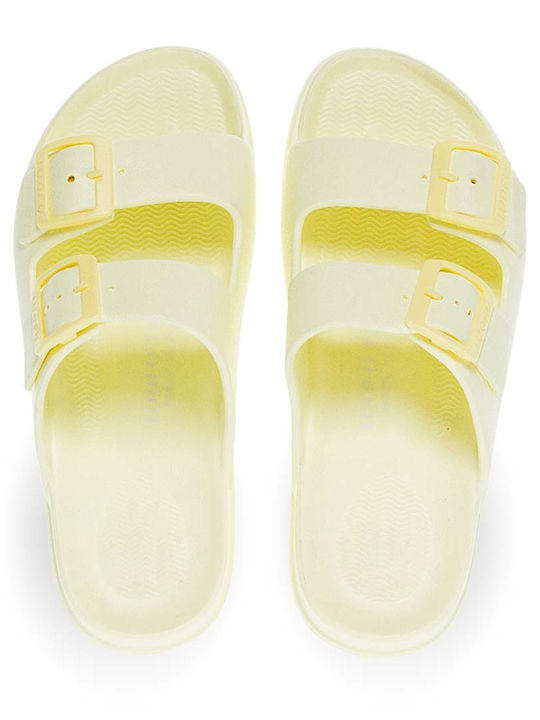 Flip Flops in Sandal Style in Yellow Colour