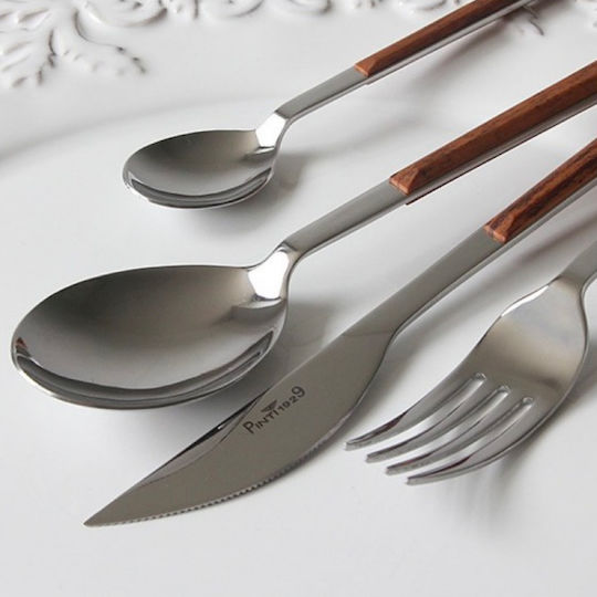 Pintinox Set de Tacâmuri Inoxidabil Maro 24buc