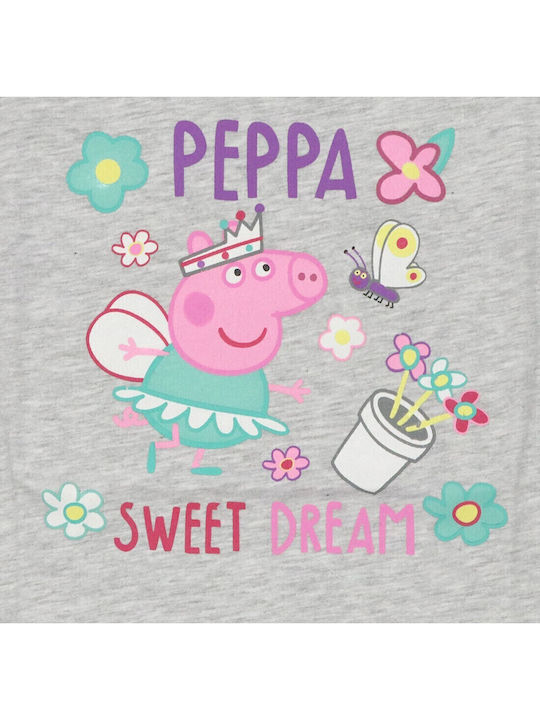 Peppa Pig Παιδικό Νυχτικό Καλοκαιρινό Mint