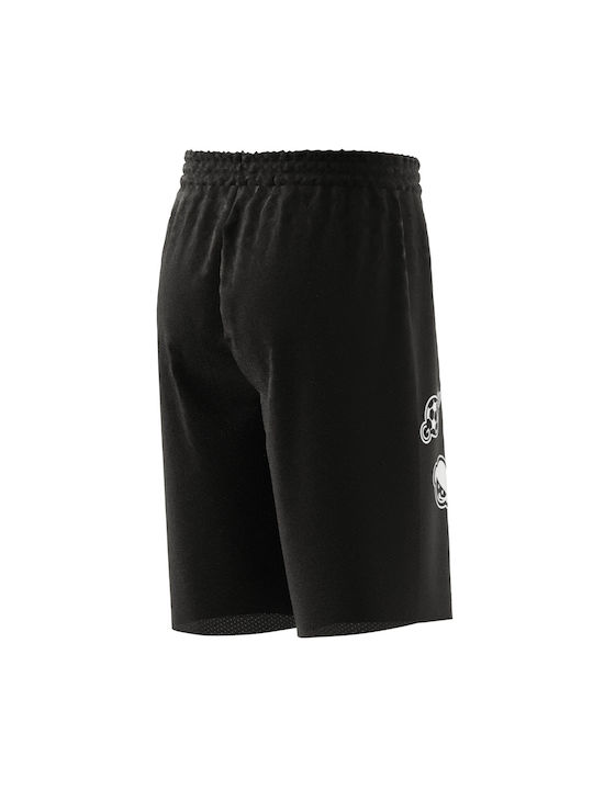 Adidas Kinder Shorts/Bermudas Stoff Boys Schwarz