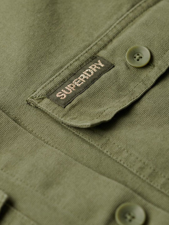 Damen Khaki Overshirt