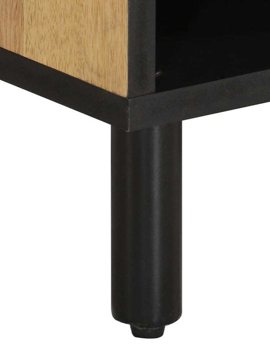 TV Stand Made of Solid Wood Brown M80xD33xH46cm