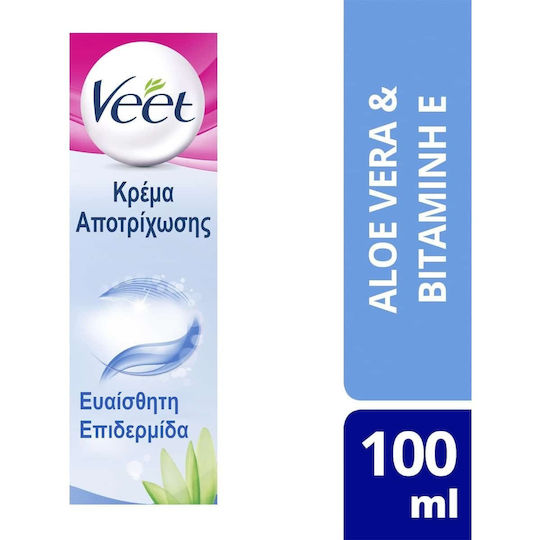 Veet Silky Fresh Комплект за Депилация за Крака 100ml