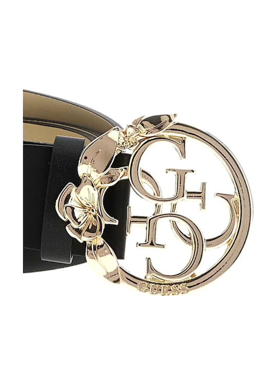 Leather Women's Belt Black